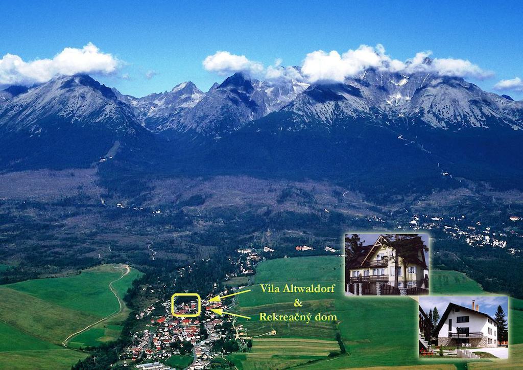 Vila Altwaldorf B&B Vysoke Tatry Stará Lesná Exteriér fotografie